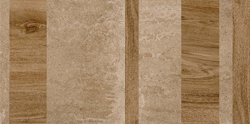 Maze Brown 40x80cm Porcelain Wall Tile (12804)