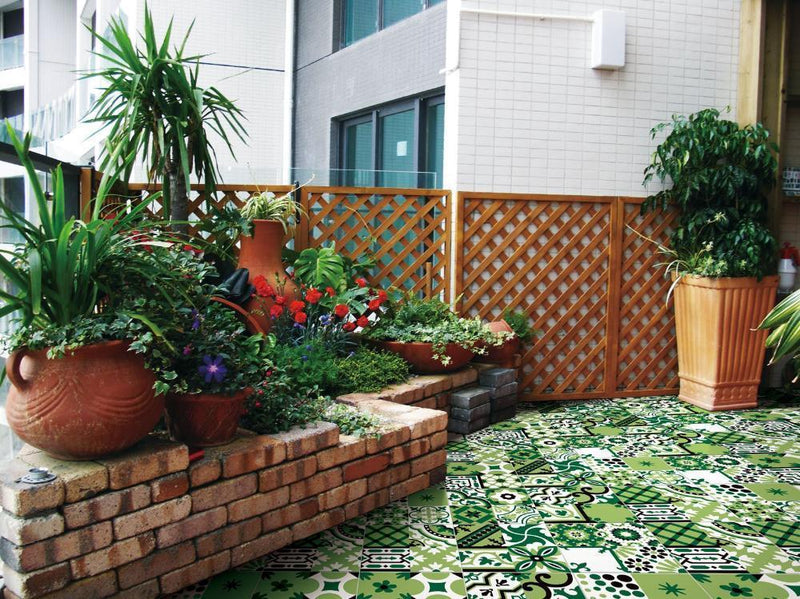 Victorian Thyme Glazed Wall and Floor Tile