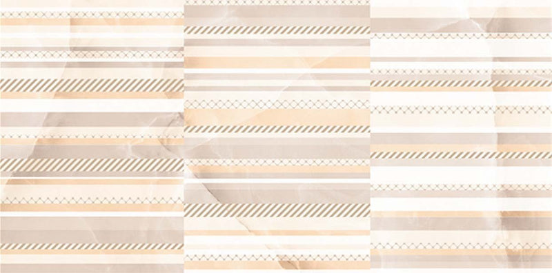 Arctic Crema Decor 40x80cm Porcelain Wall Tile (4004)