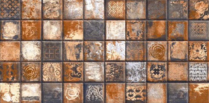 Vega Brown Decor 40x80cm Porcelain Wall Tile (4032)