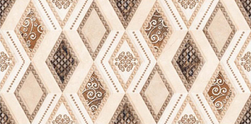 Nitra Crema Decor 40x80cm Porcelain Wall Tile (4049)