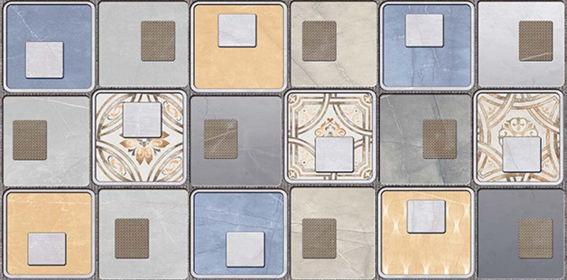 Isola Crema Decor 40x80cm Porcelain Wall Tile (4070)