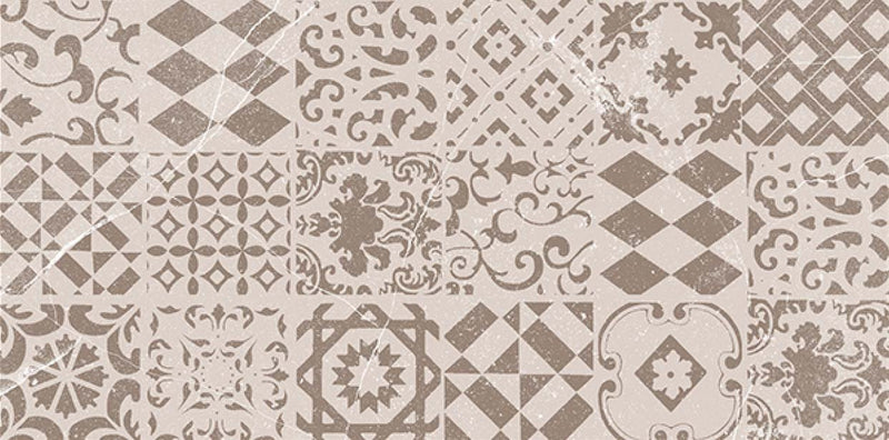 Mapis Beige Decor 40x80cm Porcelain Wall Tile (4523)