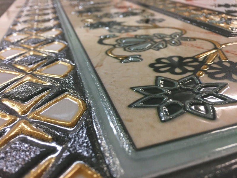 Da Vinci Alfombra 4528 Rug Design Porcelain Relief Tile