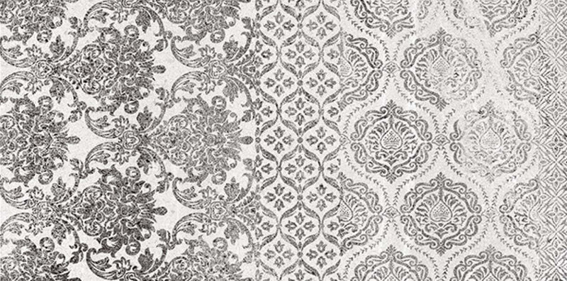 Rustico Bianco Decor 40x80cm Porcelain Wall Tile (4541)