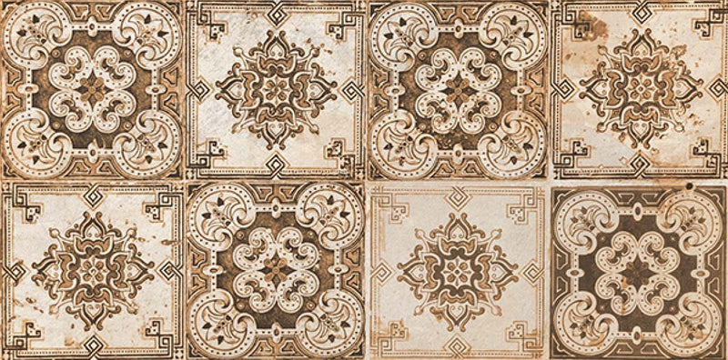 Slatic Beige Decor 40x80cm Porcelain Wall Tile (4544)