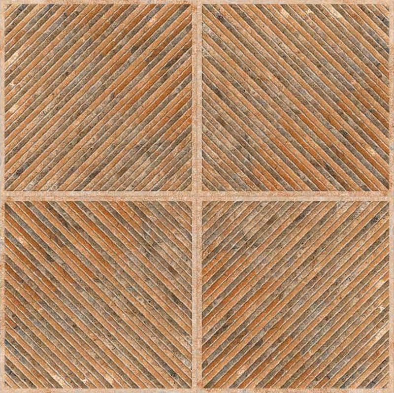 Astrix Orange 40x40cm Porcelain Floor Tile (Parking Series)