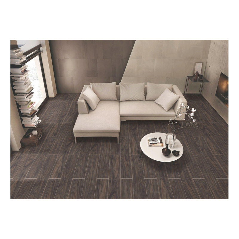 Aristo Wengue 20x120cm Porcelain Wall and Floor Tile (Wood Collection)