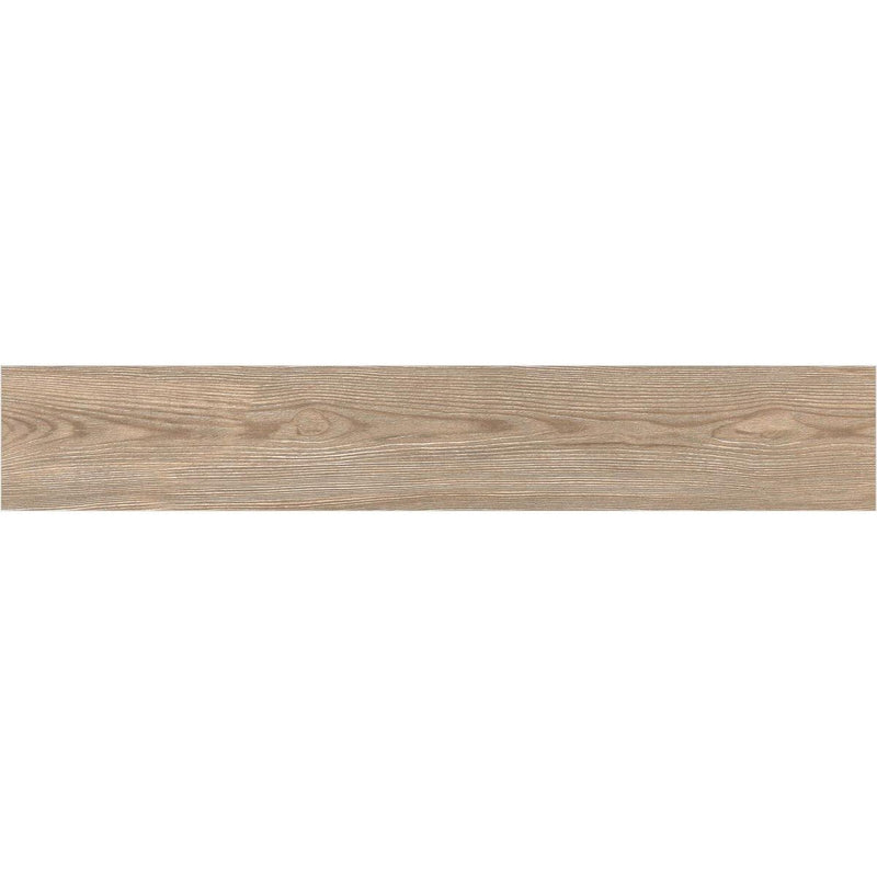 Atena Brown 20x120cm Porcelain Wall and Floor Tile (Wood Collection)