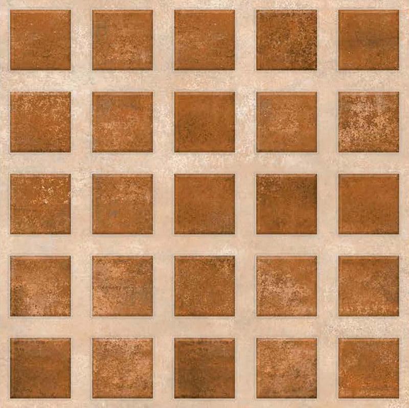 Bellagio Brown 40x40cm Porcelain Floor Tile (Parking Series)