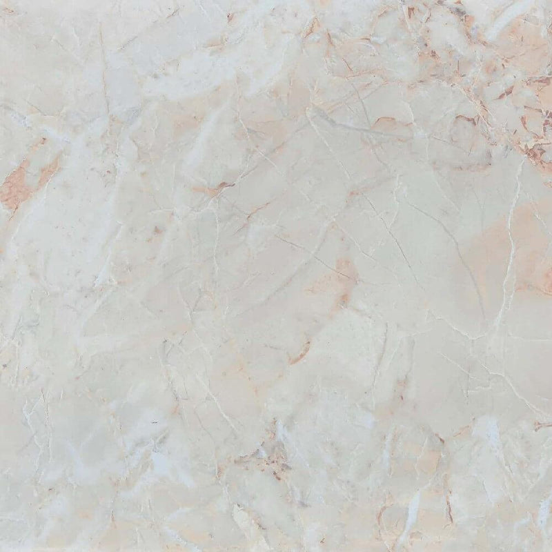 Breccia Aurora Beige Rectified Polished Stone Effect Porcelain 800x800mm Wall and Floor Tiles