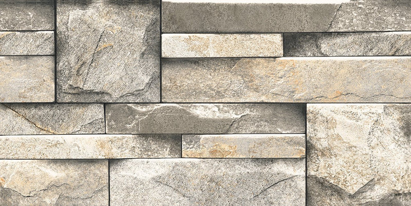 Coral Grey 30x60cm Porcelain Wall Tile (Elevation Series)