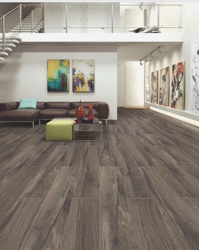 Clara Wood Coffee 20x120cm Porcelain Wall and Floor Tile (Wood Collection)