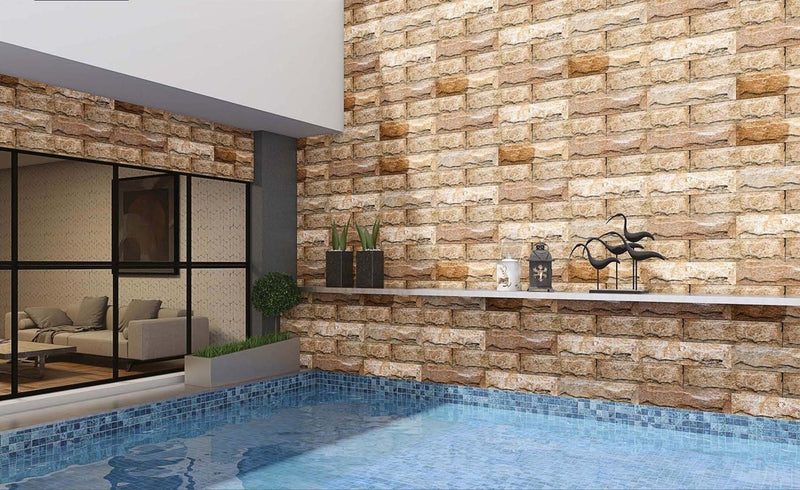 Dolomite Gold 30x60cm Porcelain Wall Tile (Elevation Series)