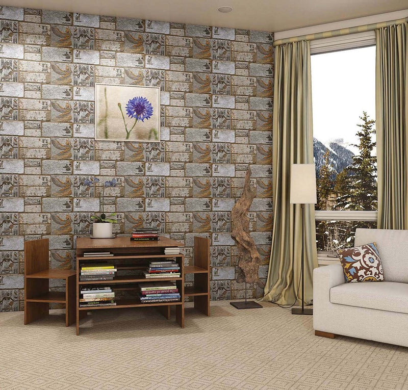 Egypto White 30x60cm Porcelain Wall Tile (Elevation Series)