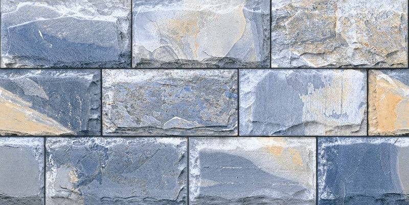 Gabbro Blue 30x60cm Porcelain Wall Tile (Elevation Series)