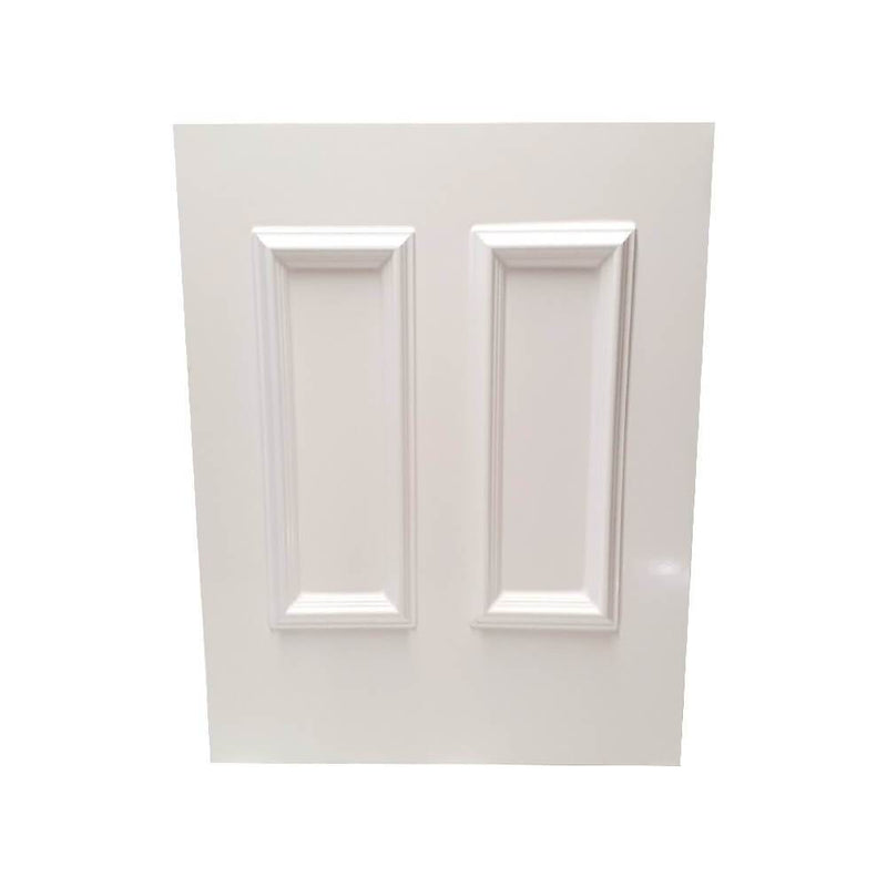 Half Door Panel White uPVC 24mm 28mm Single or Double Side Reinforcement 700mm x 900mm