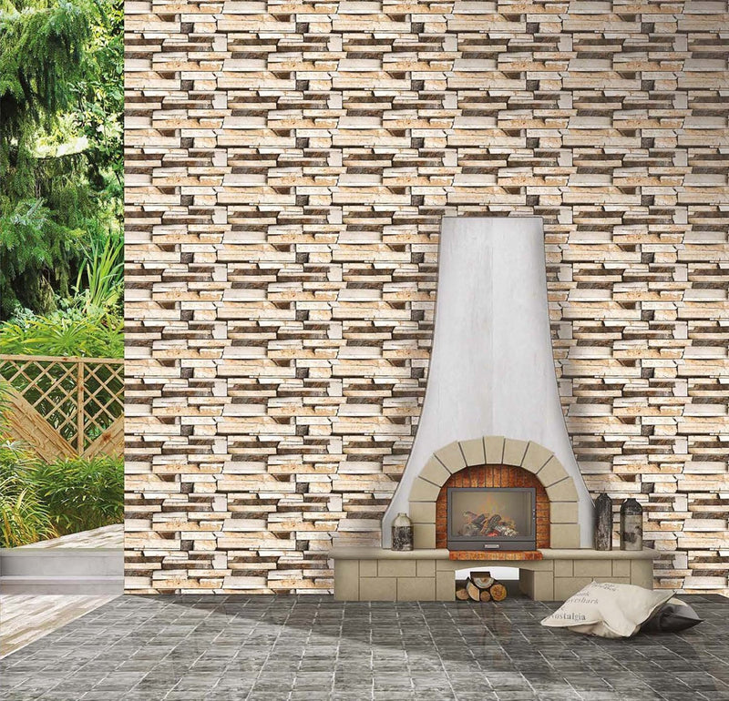 Iceland Brown 30x60cm Porcelain Wall Tile (Elevation Series)