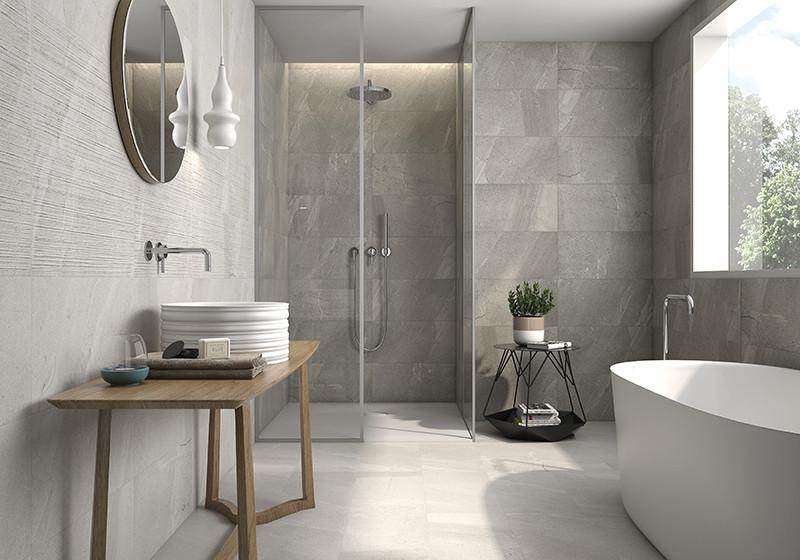 ITT Porcelain Treviso Grey Wall and Floor Tile