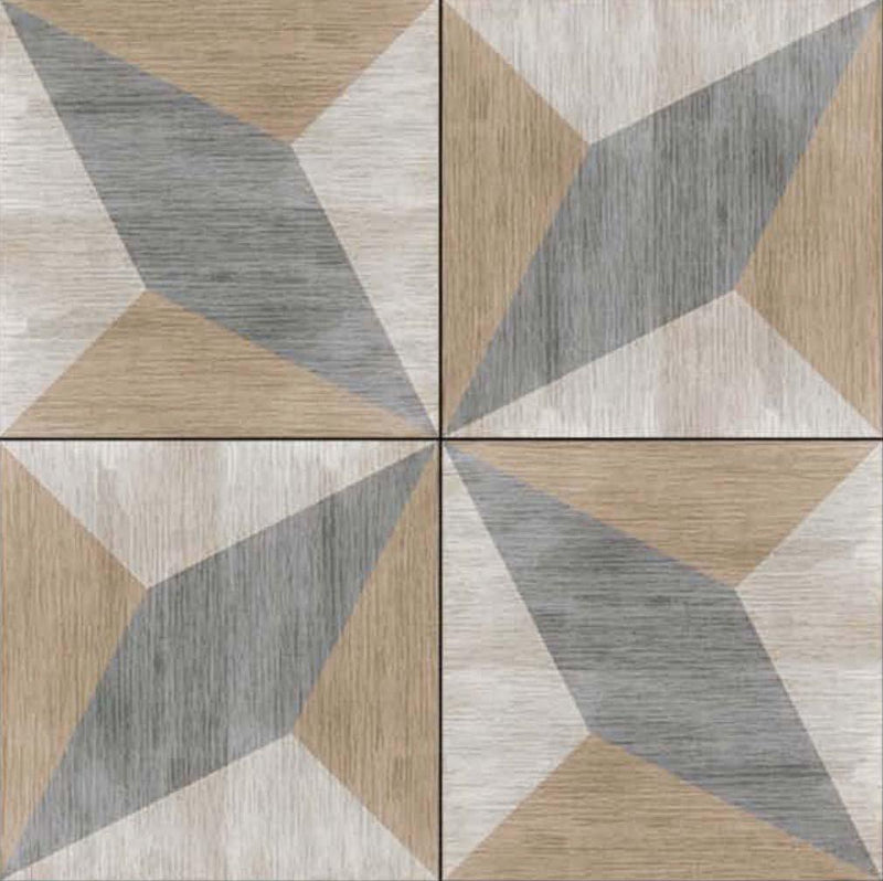 Karachi Star 40x40cm Porcelain Floor Tile (Parking Series)