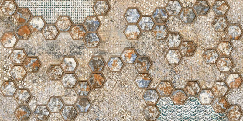 Metal Dark HL 30x60cm Porcelain Wall and Floor Tile (GVT Series)