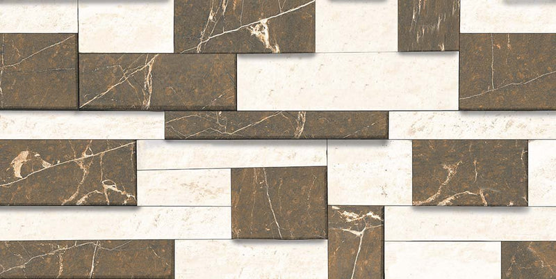 Olivine Brown 30x60cm Porcelain Wall Tile (Elevation Series)