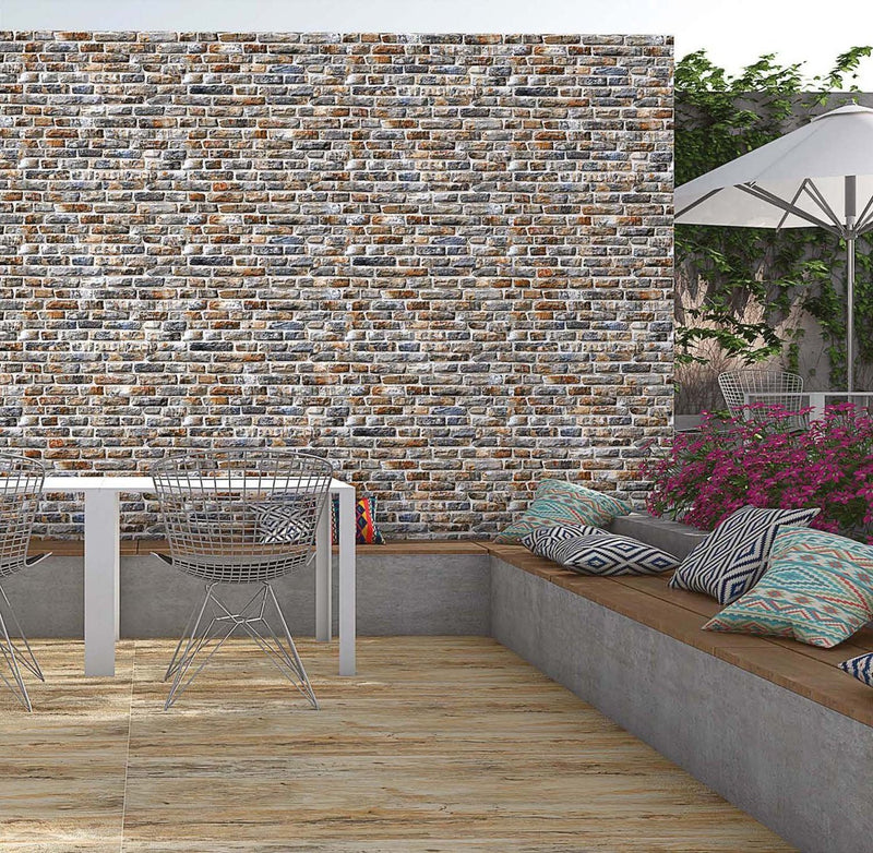 Pumice Blue 30x60cm Porcelain Wall Tile (Elevation Series)