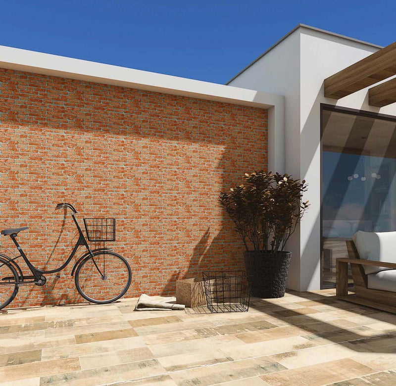 Pumice Brown 30x60cm Porcelain Wall Tile (Elevation Series)