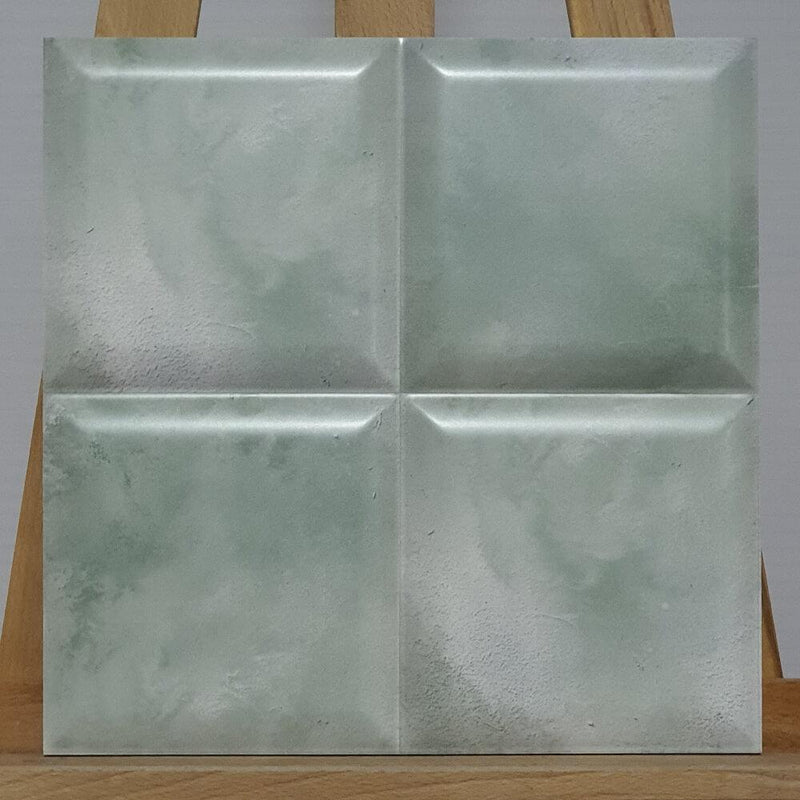 Piazza Acces Green DK 300x300mm Decorative Matt Ceramic Wall Tile - Decoridea