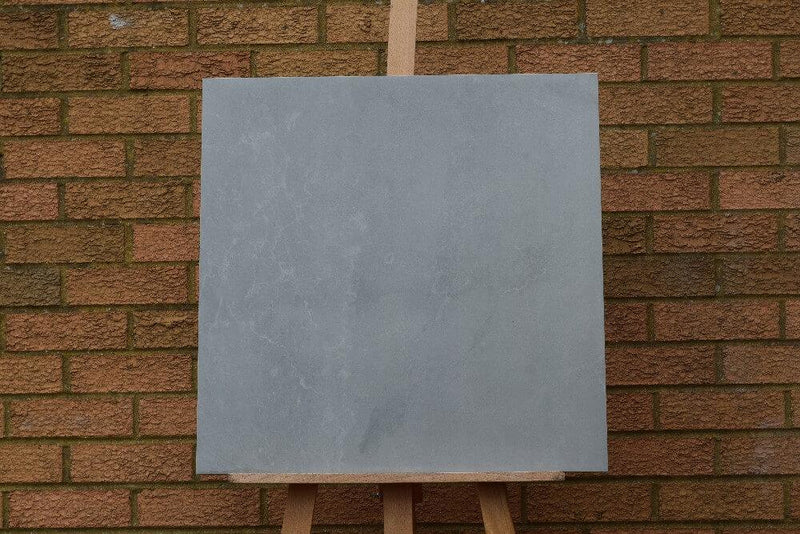 Plast Grey Rectified Polished Glazed Porcelain 600x600mm Wall and Floor Tiles SQM Price is £18.50 - Decoridea.co.uk