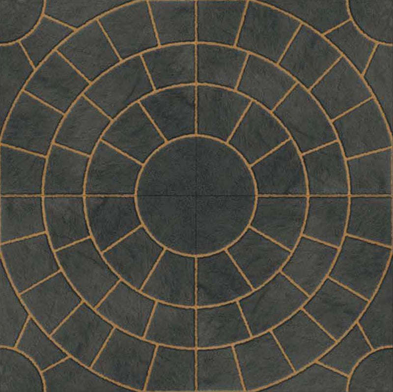 Rainbow Black 40x40cm Porcelain Floor Tile (Parking Series)