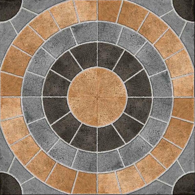 Rainbow Multy 40x40cm Porcelain Floor Tile (Parking Series)