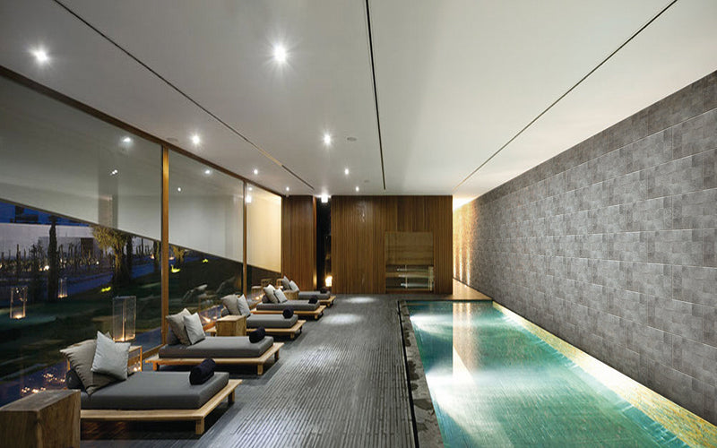 Gray Split Face Slate Decorative Wall Tile