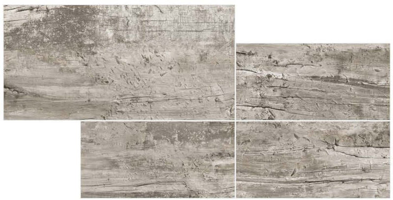 Rush Wood Black 30x60cm Porcelain Wall and Floor Tile (GVT Series)