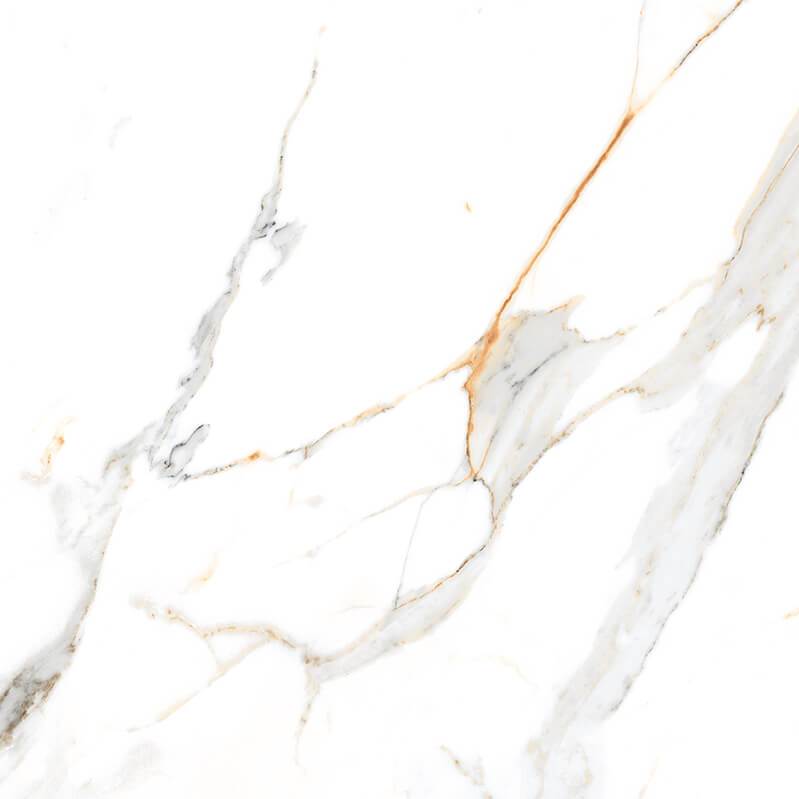 Regal Carrara Rectified Polished Porcelain 600x600mm Wall and Floor Tiles