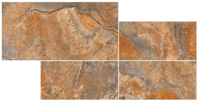 Stony Dark 30x60cm Porcelain Wall and Floor Tile (GVT Series)