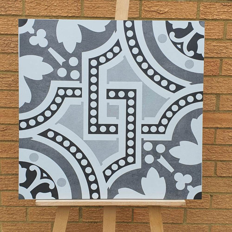 Salisbury Rectified Matt Porcelain 20mm 600x600mm Indoor and Outdoor Floor Tile