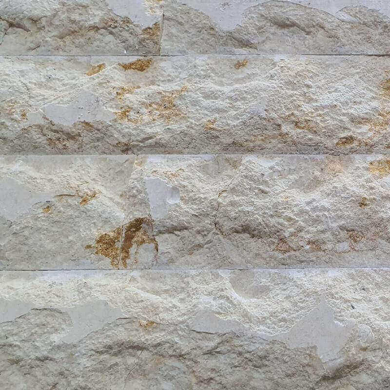 Sunny Medium Natural Stone Marble Split Face 300x70mm Decorative Wall Tile