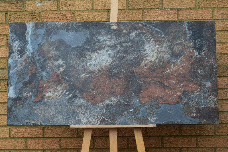 Turbo Brown Grey Rectified Matt Glazed Porcelain 600x1200mm Wall and Floor Tiles SQM Price is £19.90 - Decoridea.co.uk