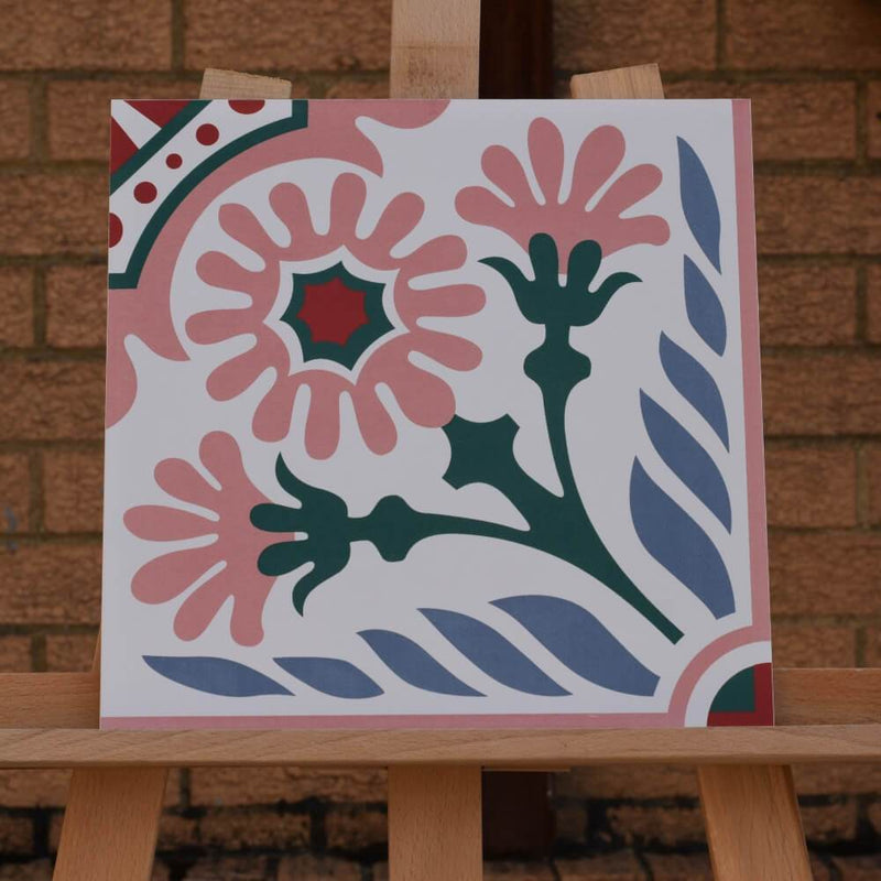 Victorian Sakura Rectified Matt Ceramic 300x300mm Wall and Floor Tile