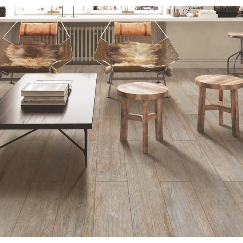 Vintage Verde 20x120cm Porcelain Wall and Floor Tile (Wood Collection)