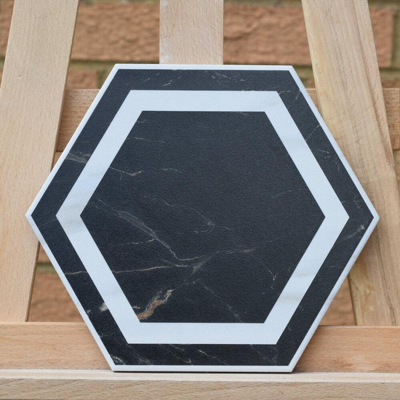 Yoda Hexagon Matt Ceramic 200x230mm Wall and Floor Tile