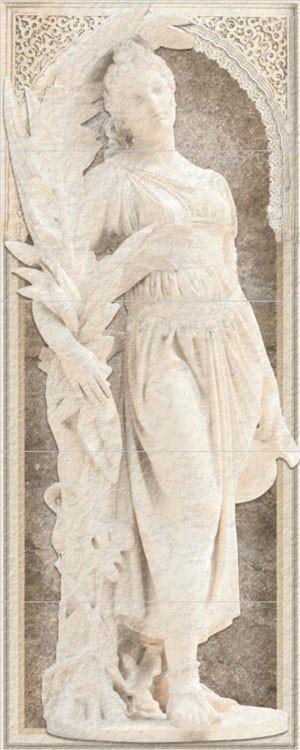 Austria Lady Decorative Ceramic Wall Tile