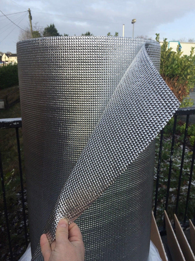 Double Side Grid Silver Foil EPE Foam Insulation 3mm