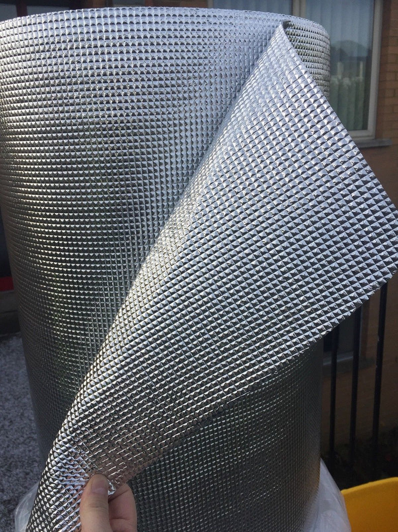 Double Side Grid Silver Foil EPE Foam Insulation 3mm