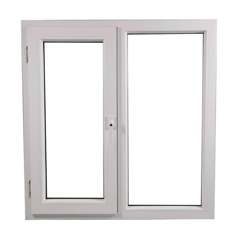 uPVC Side Hung Tilt and Turn Double Glazed Window Frame and Glass 85mm UK 2 Gasket Seal - Multi Size