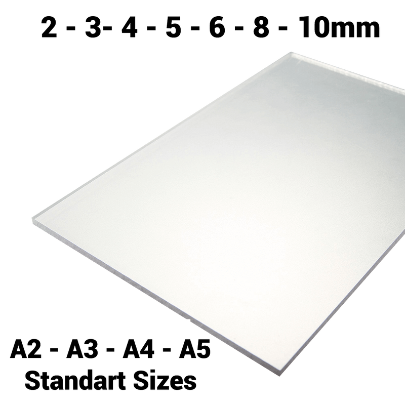 A2 A3 A4 A5 Standard & Bespoke Sizes 2mm 3mm 4mm 5mm 6mm 8mm 10mm Sheet / Screen / Polycarbonate Solid Clear Sheet Double Sided UV Protection