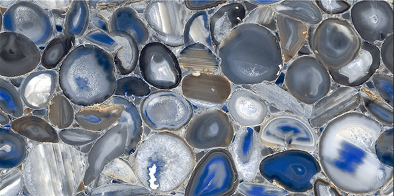 Agate Blue 60x120cm Porcelain Floor Tile (4301)