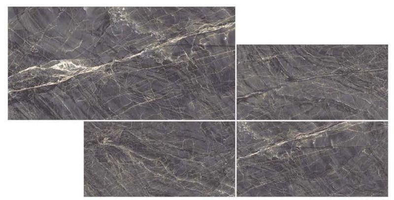 Alibaba Black 30x60cm Porcelain Wall and Floor Tile (PGVT Series)