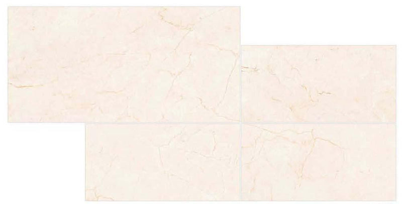 Ambrosia White 30x60cm Porcelain Wall and Floor Tile (PGVT Series)
